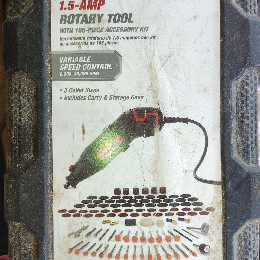 1.5-Amp Rotary Tool Kit with Accessories